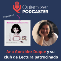 Ana González Duque y su club de lectura patrocinado