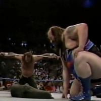 191. WWF Superstars 04-27-1991 (Earthquake squashes Damien)