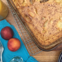 Ep 195: Peach Breakfast Bake