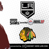 Kings vs Blackhawks (NHL 17 Hockey Sims)