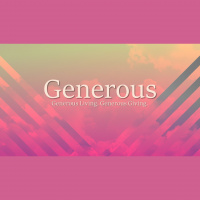 Joy in Generous - Audio
