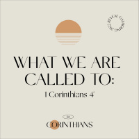 What We Are Called For