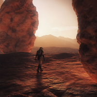 When will an African visit Mars?