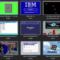 Esta web te permitira usar una computadora para emular windows 1 al 95 y es fantástica