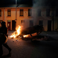 A second night of violence in Ballymena