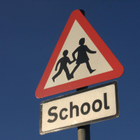 A half-built school lying idle in North Dublin