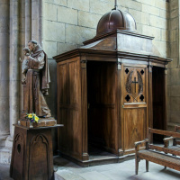 Is first confession about guilt or examining your conscience?