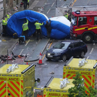Man arrested after car hits pedestrians at Liverpool parade