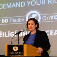 Sinn Féin leader Mary Lou McDonald has rejected allegations