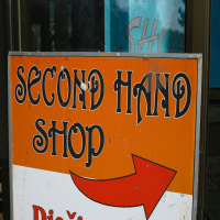 Shopping second-hand to help save the planet