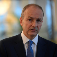 An Taoiseach Micheál Martin ahead of the start of the Dáil term