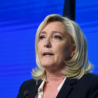 Marine le Pen speaks out following conviction