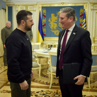 World leaders meet in London