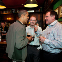 Eighth cousin of Barack Obama Henry Healy