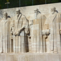 6. Nika-quide. Женева. Стена Реформаторов. Genève. Le Mur des Rèformateurs.