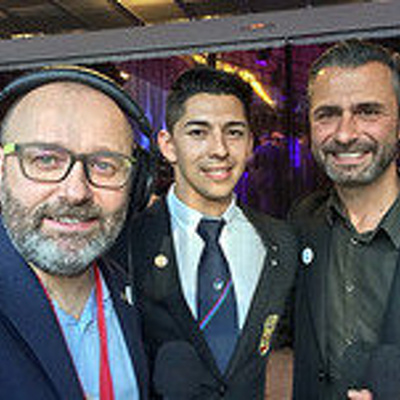 #de12a2 Con Paco Cremades