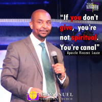 Apostle Vincent Loate - Giving as a Sign of Fasting (Prayer and Fasting)