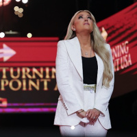 Erika Kirk and President Trump shared very different messages at Charlie Kirks memorial