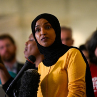 Tom Hauser describes a testy exchange between himself and other reporters with Rep. Ilhan Omar yesterday