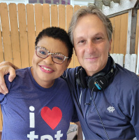 What does Sheletta have to do to get her picture up at the WCCO Radio booth?