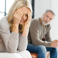 As the divorce rate above age 50 rises, is menopause partly to blame?