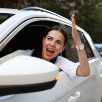 Chad was victim of a long horn honk and two middle fingers while driving today. Whats your move when youre angry behind the wheel?