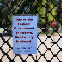 Tom Hauser says all signs point to the government shutdown lasting a while