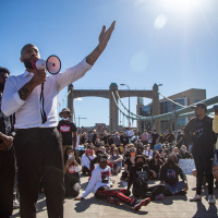 Former NBA player and current congressional candidate Royce White