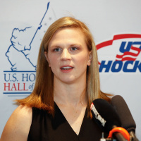 U of M Assistant Womens Hockey Coach Natalie Darwitz on playing in the Olympics and sweeping Wisconsin