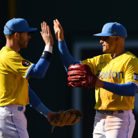 Talking puck, uniforms and downtown Minneapolis