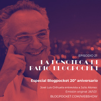 Fonoteca 21: José Luis Orihuela entrevista a Julio Alonso con motivo del 20º aniversario de Blogpocket