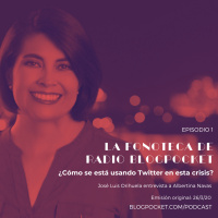 Fonoteca 1: ¿Cómo se está usando Twitter en esta crisis? (José Luis Orihuela entrevista a Albertina Navas)