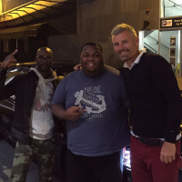 Leonard Ouzts and Ian Edwards Dublin BMW tour.