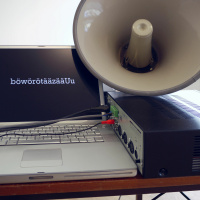 Ursonate by Kurt Schwitters read by a computer (from Pavel Büchler, Studio Schwitters, 2010).