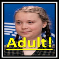 Greta Thunberg is the Adult that has a Fake Baby Bone Spur (Donald Trump) trying to pick on Her!