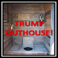 White House is now an OUTHOUSE because TRUMP Daily DUMP! THIS IS REPUBLICANS NOW! Vote 2020!