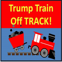 Trumps Train OFF THE TRACK! @realdonaldtrump #treasontrump #crybaby #republicans