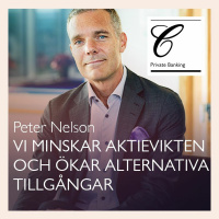 Vi minskar aktievikten och ökar alternativa tillgångar