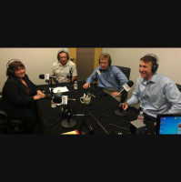 Steve Kilpatrick with Kilpatrick Advisors, Jeremy Bowen with Unishippers, and Janet Young with AWSCPA