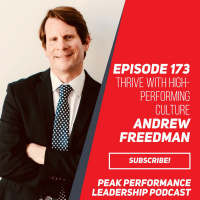 THRIVE with High-Performing Culture | Andrew Freedman