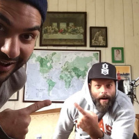 Beppe och Farzad pratar om skolan