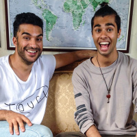 William Spetz lär Farzad skriva dagbok