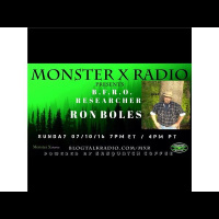 Monster X Radio with Bigfoot Investigator Ron Boles