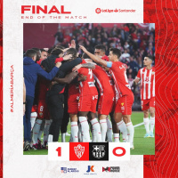 UD Almería 1-0 FC Barcelona. El Almería tumba al líder