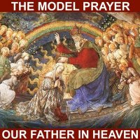 The model prayer… Our Father in heaven