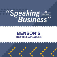 Speaking on Business: Bensons Trophies  Plaques