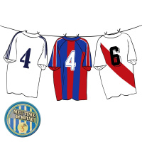 Botão #252 Zagueiros Artilheiros