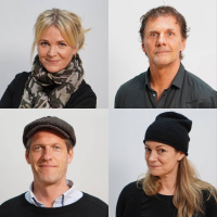 Slag i bakhuvudet på pottan i en tallskog