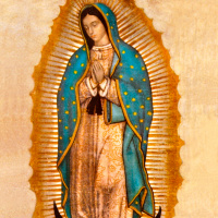 Roban cuadro de la Virgen de Guadalupe