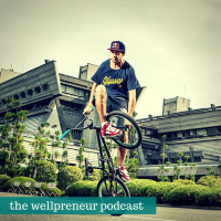 Flatland BMX Rider Terry Adams {e125}